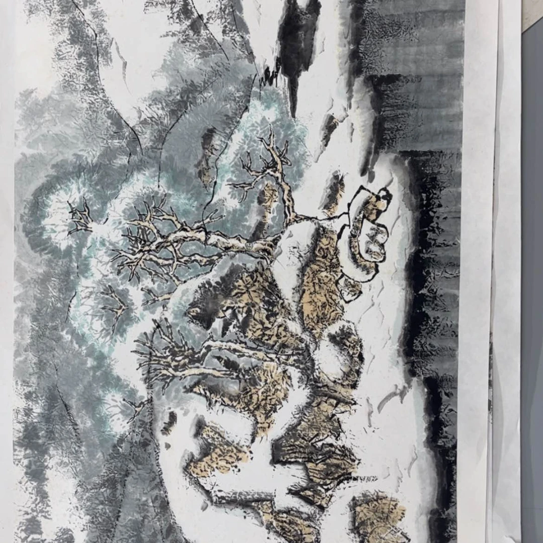 【闪购商品】书法海**花国画