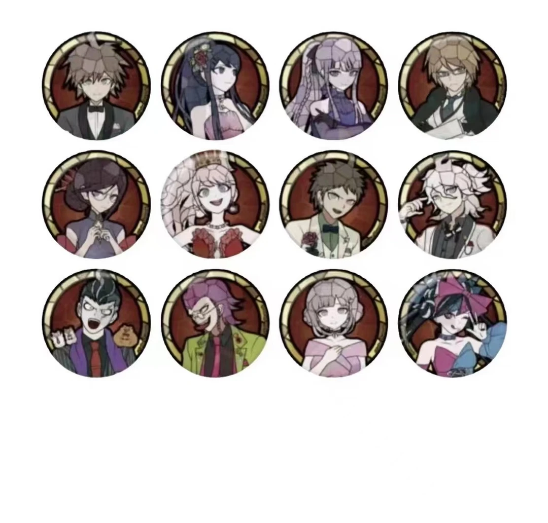 【弹丸论破】弹丸 春晚彩窗礼服吧唧（盲袋代拆）