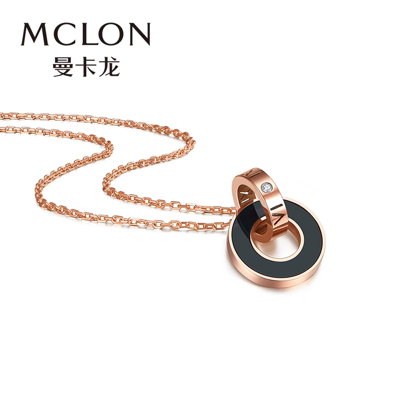 【旗舰店】Mclon曼卡龙【日月时光】钻石套链
