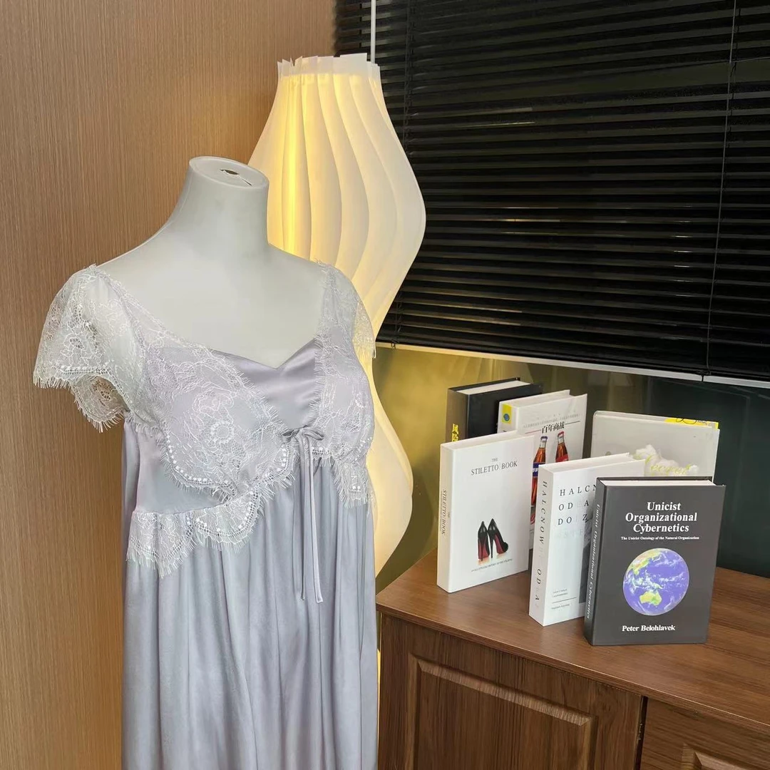 【桑蚕丝睡衣工厂】真丝吊带100%桑蚕丝真丝性感连衣裙