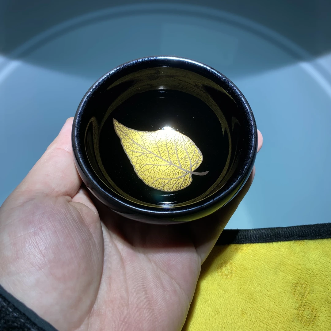 【闪购商品】乌金木叶 茶杯主人杯茶盏