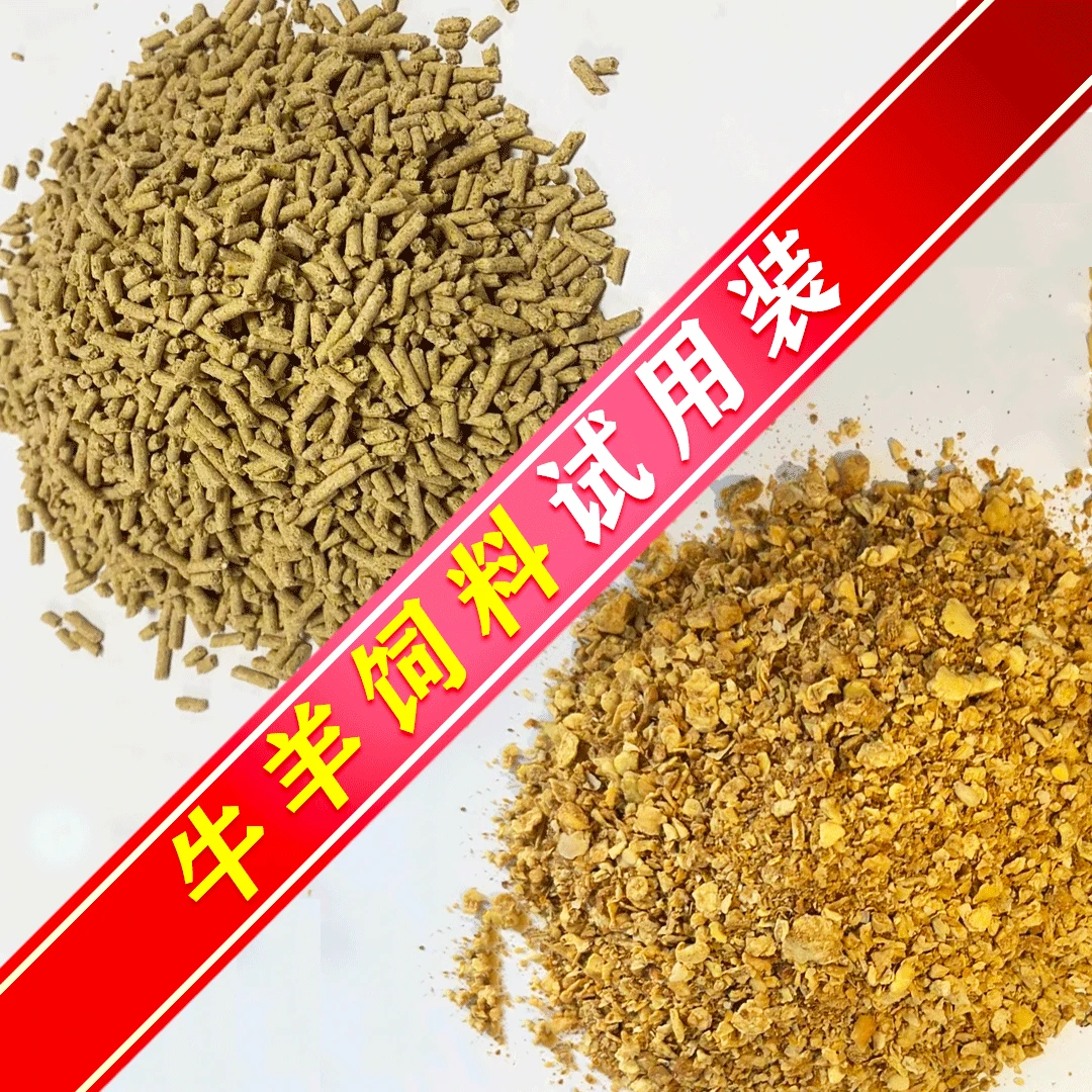 溢佳同惠厂家直发犊牛开口料/浓缩料/肉牛精补料试用装