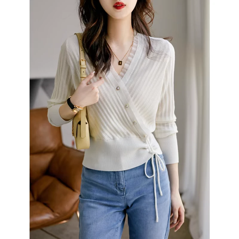 (1001-1200)秋季新款时尚洋气辣妹针织毛衣