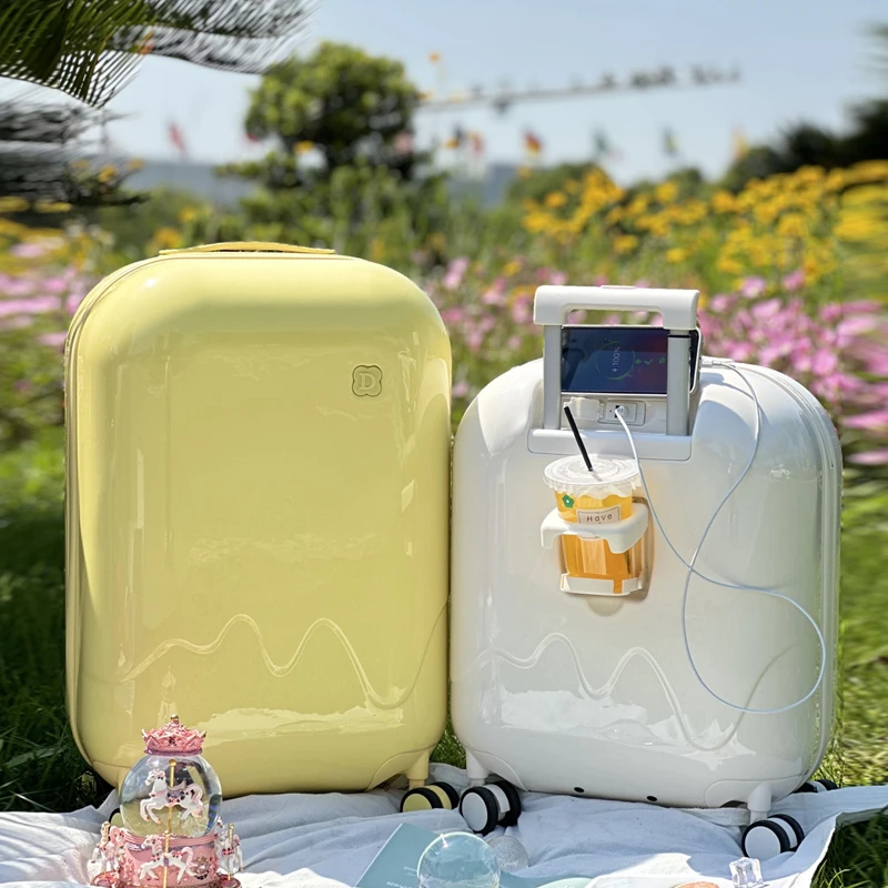letoo拉杆箱20寸登机箱高颜值高品质网红行李箱皮箱子密码箱女款