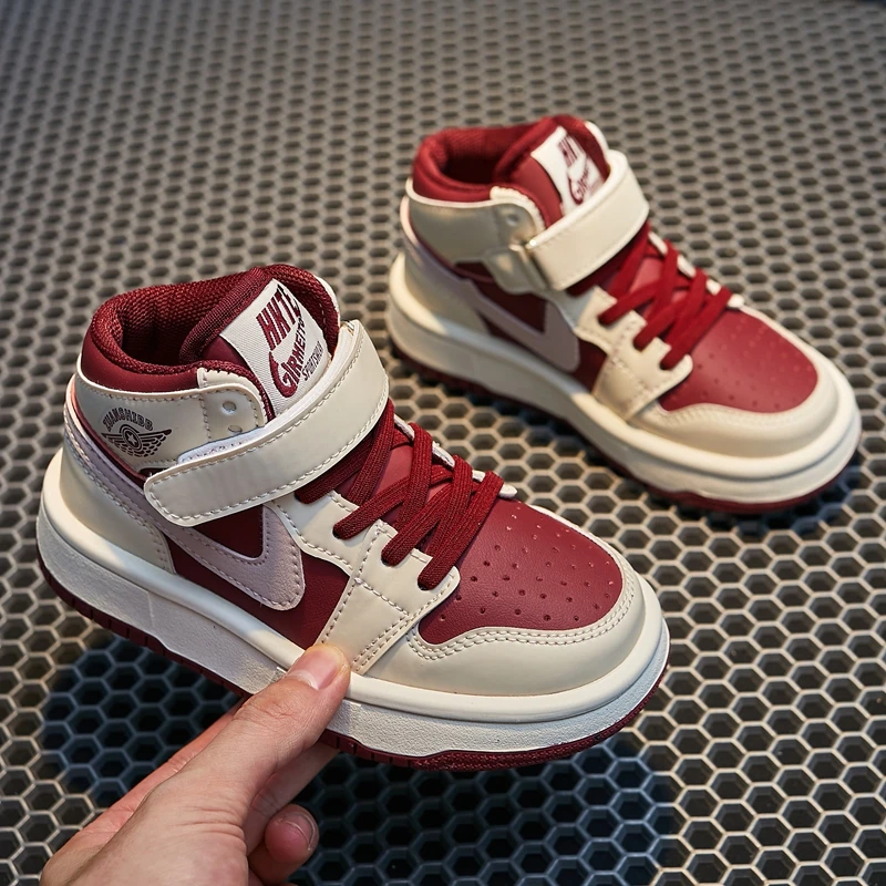 巴拉商场同款童鞋儿童运动鞋女童鞋子2025新款春秋款男童高帮板鞋