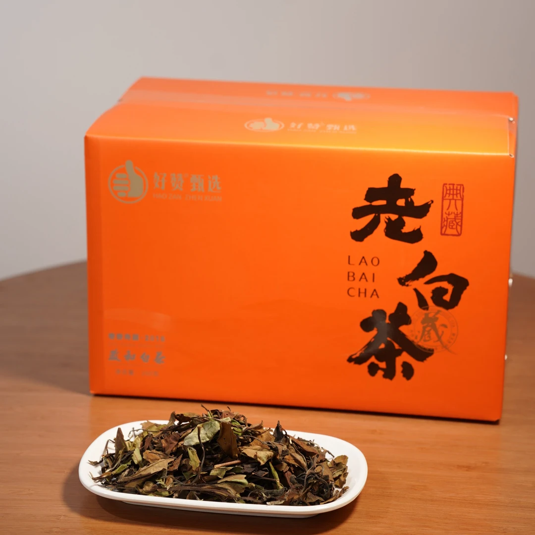 【好赞】政和白茶 2018年春寿眉 260g装枣香花香老白茶传统工艺茶叶