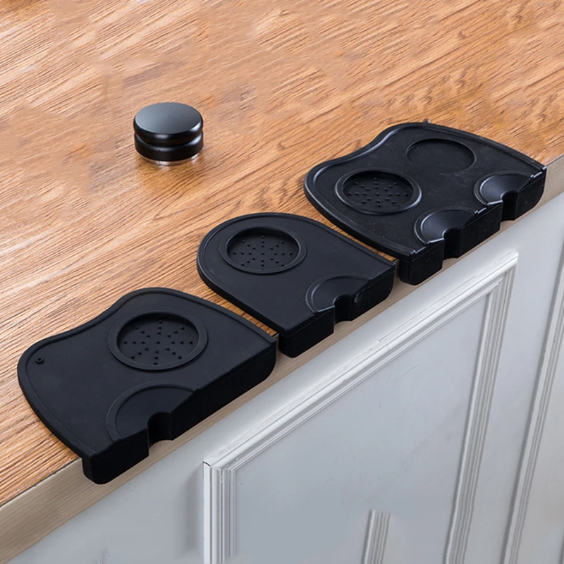 咖啡压粉垫防滑压粉座填压器压粉底座硅胶咖啡手柄垫吧台粉锤