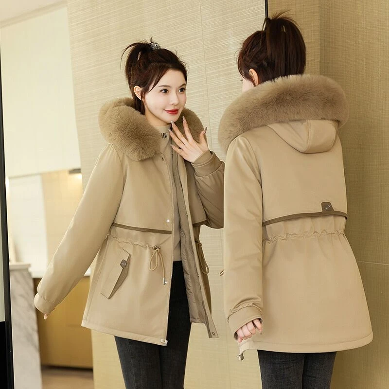 【星楚定制】362活里活面可拆卸派克棉服2024新款加厚冬季棉衣外套