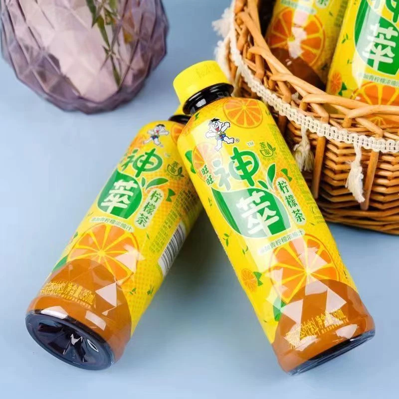 神萃柠檬茶350ml装清凉青柠檬红茶网红饮品即饮饮料