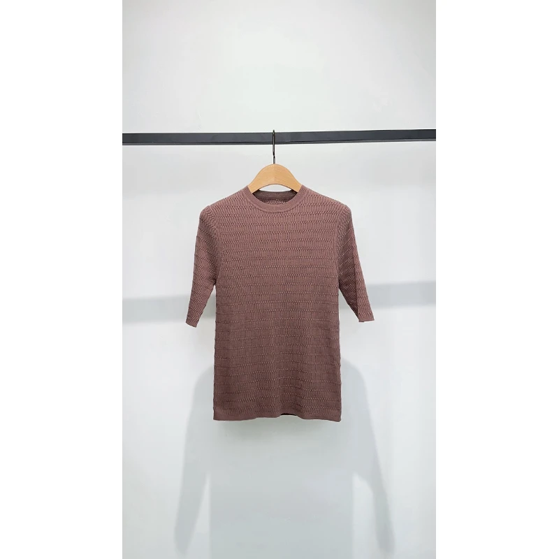 原单非市面货！GD工坊线真丝打底套衫短袖 C214