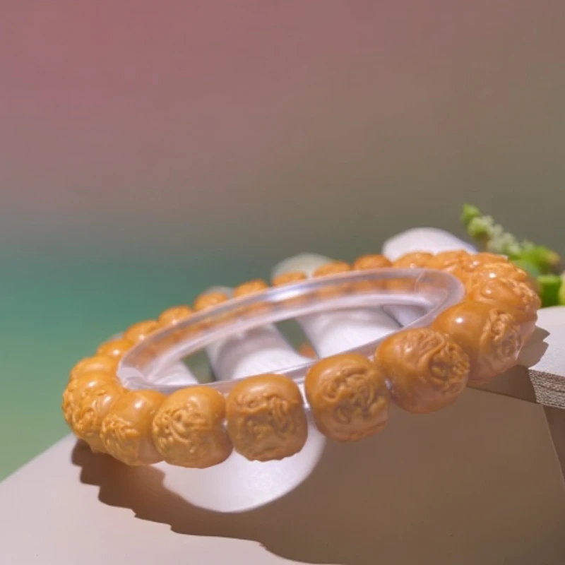 精品猴头雕刻手串 十八罗汉 尺寸1.0mm左右