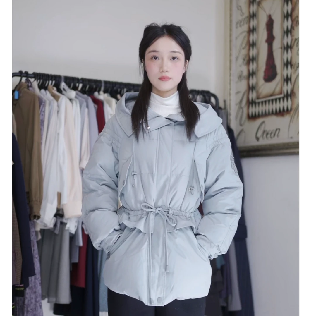 【买三免一】D-HARRY/迪哈利保暖连帽外套羽绒服DH214G93581D