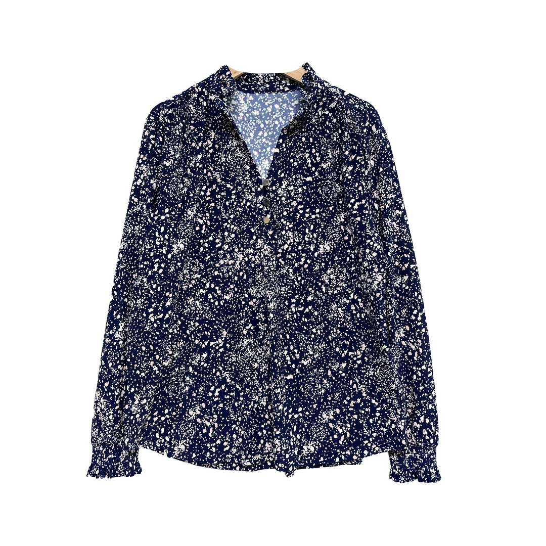 7459#长袖上衣时尚百搭休闲舒适潮流