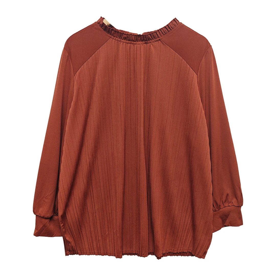 休闲长袖上衣#9852