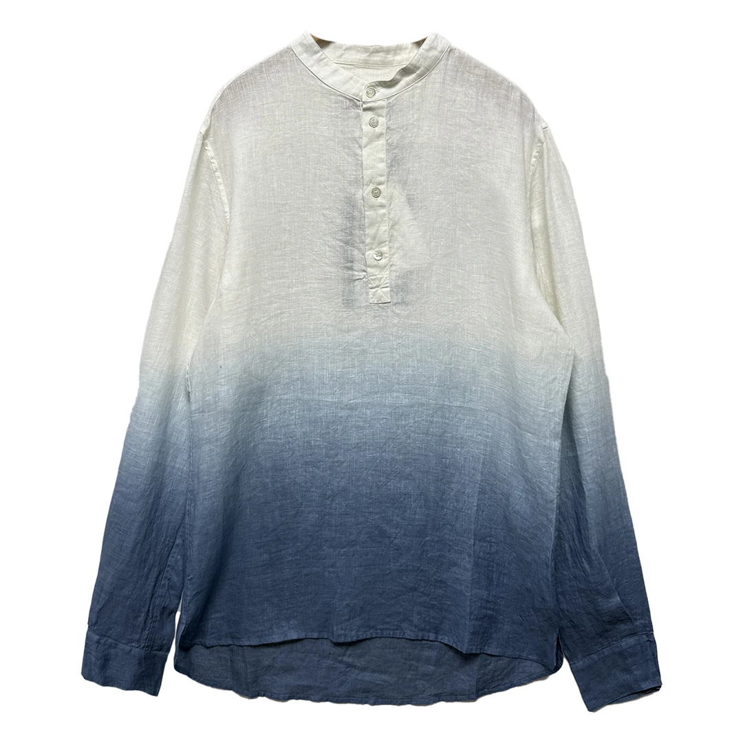 7274#衬衫舒适百搭休闲潮流气质亚麻