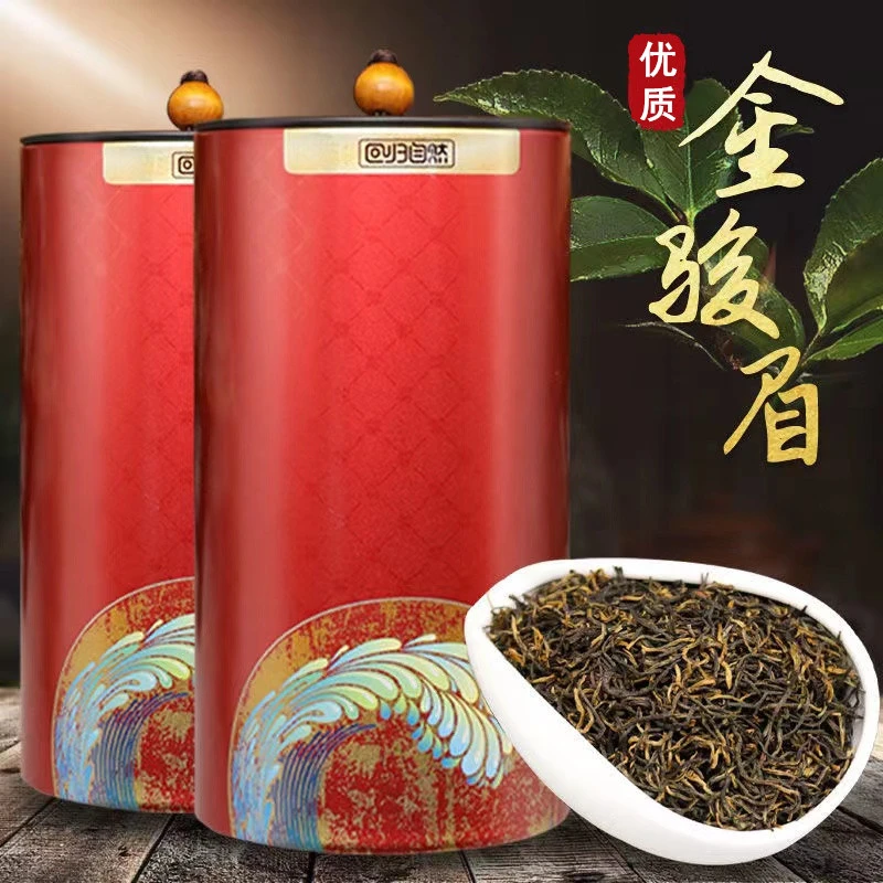 2025新茶金骏眉红茶蜜香浓香型耐泡花香茶叶自饮送礼罐装