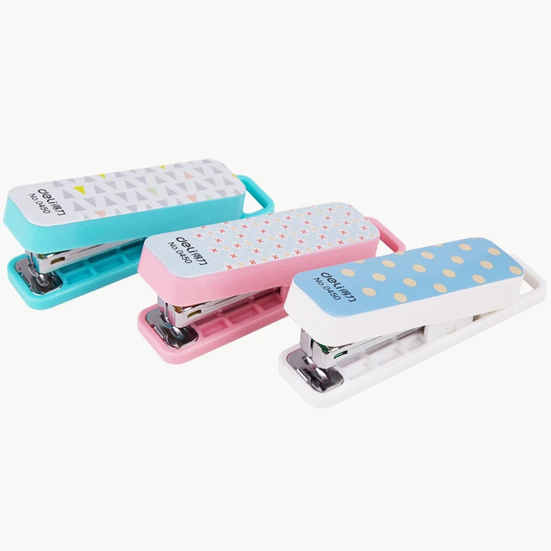 【颜色随发】得力订书机小学初中高中生用办公用品 0450