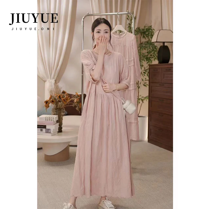 九月Oni【调色师】连衣裙宽松夏季显瘦法式复古时尚仙女裙C361A24