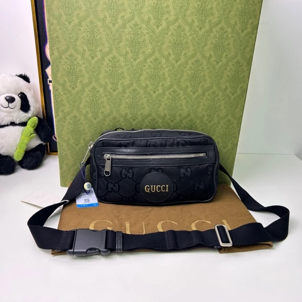 95新 GUCCI/古驰 古驰off the grid腰包,编号7768089,尺寸24x14x3