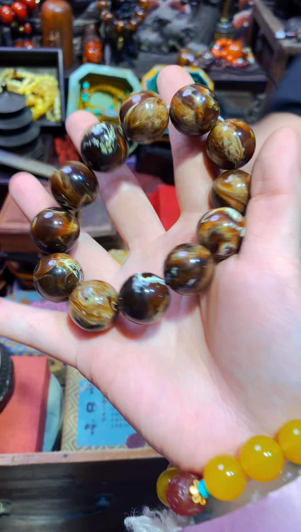 【闪购商品】琥珀（根珀）颈饰未镶嵌七妹精选专属精品链接35