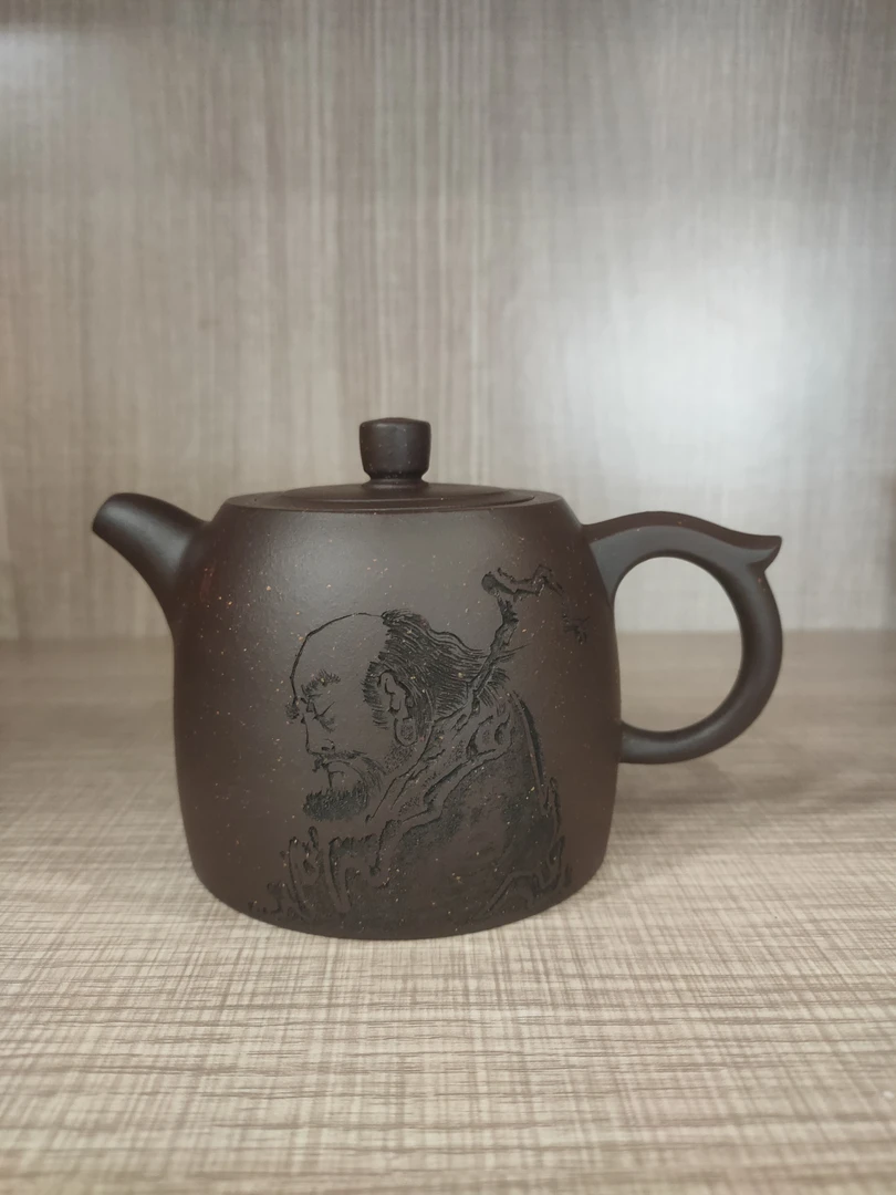 井栏壶，老紫泥，300CC