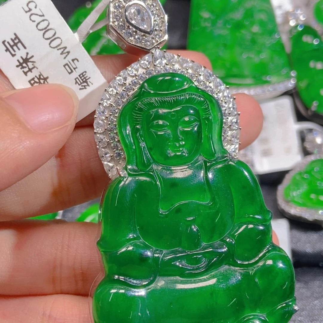 翡翠吊坠(不含链)未镶嵌