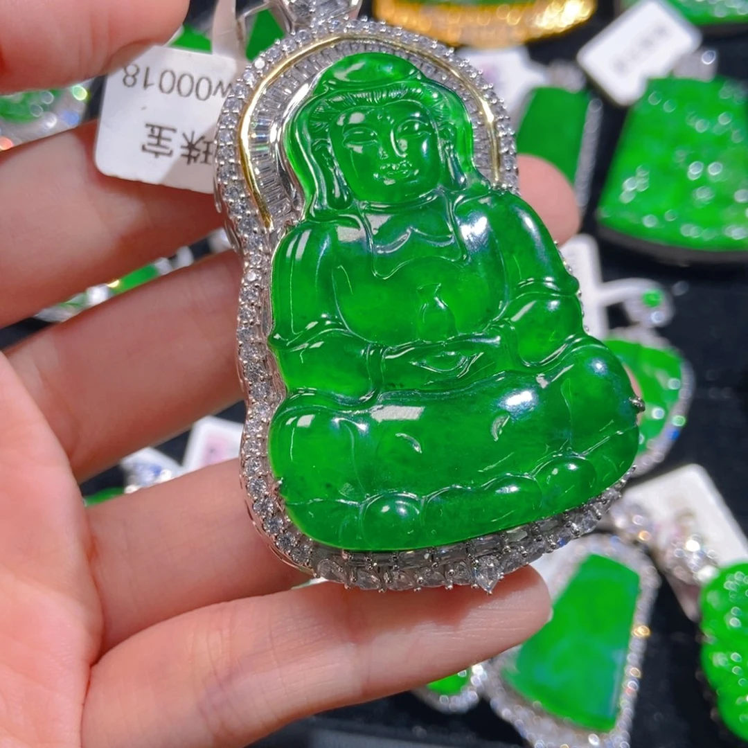 翡翠吊坠(不含链)未镶嵌