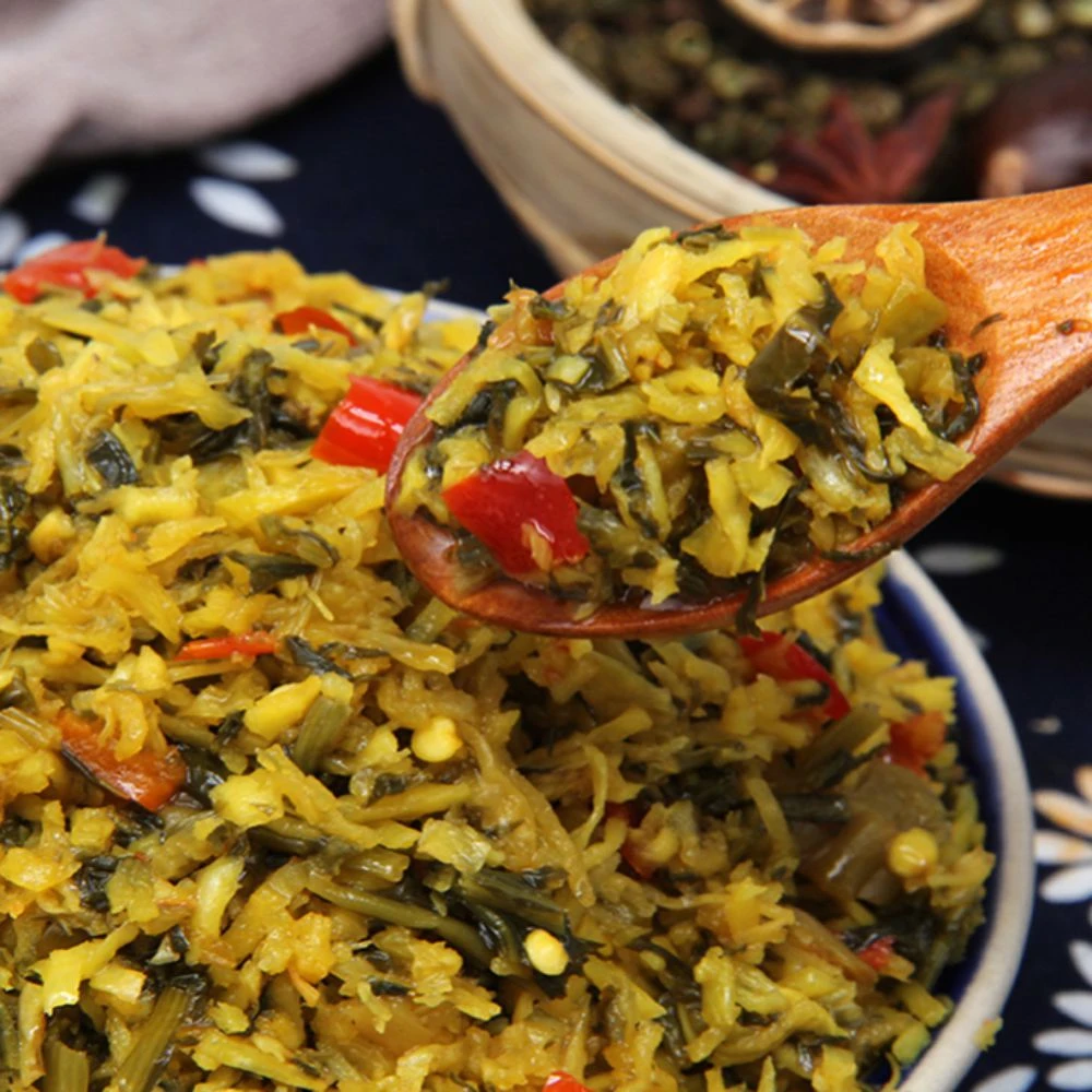 江西特产传统农家腌制香辣雪菜食用下饭菜500g/1000g包邮