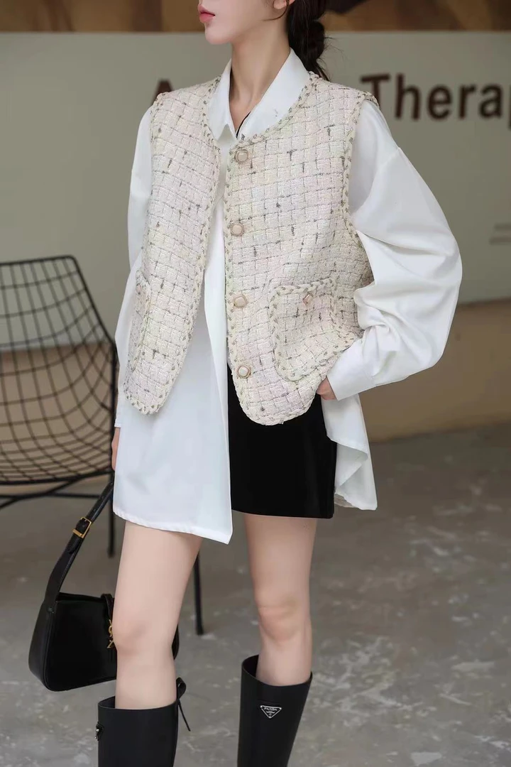 ［艾米衣］秋季新款百搭时尚套装上衣