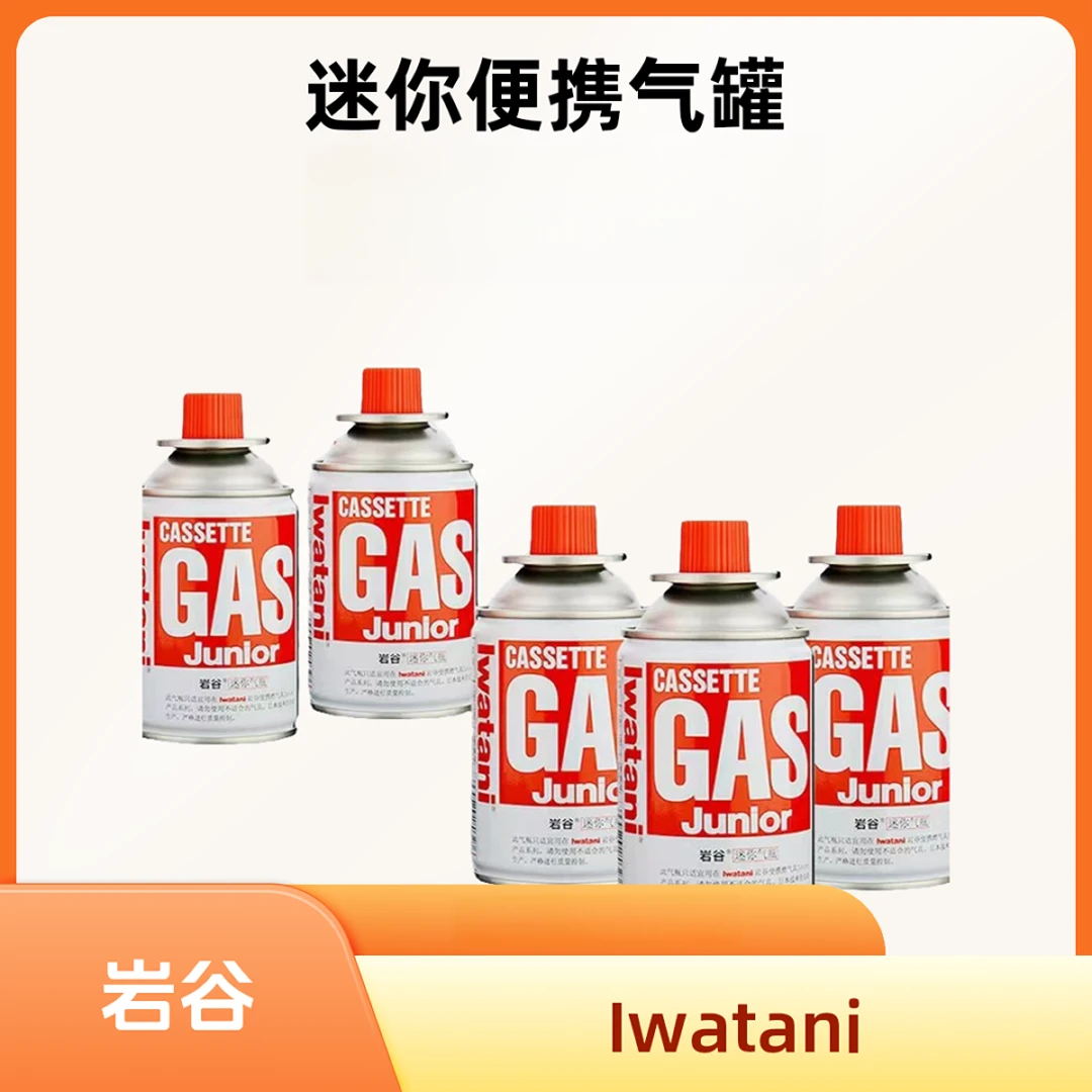 120g岩谷迷你卡式炉气罐防爆便携式户外液化气瓦斯气罐8瓶起包邮