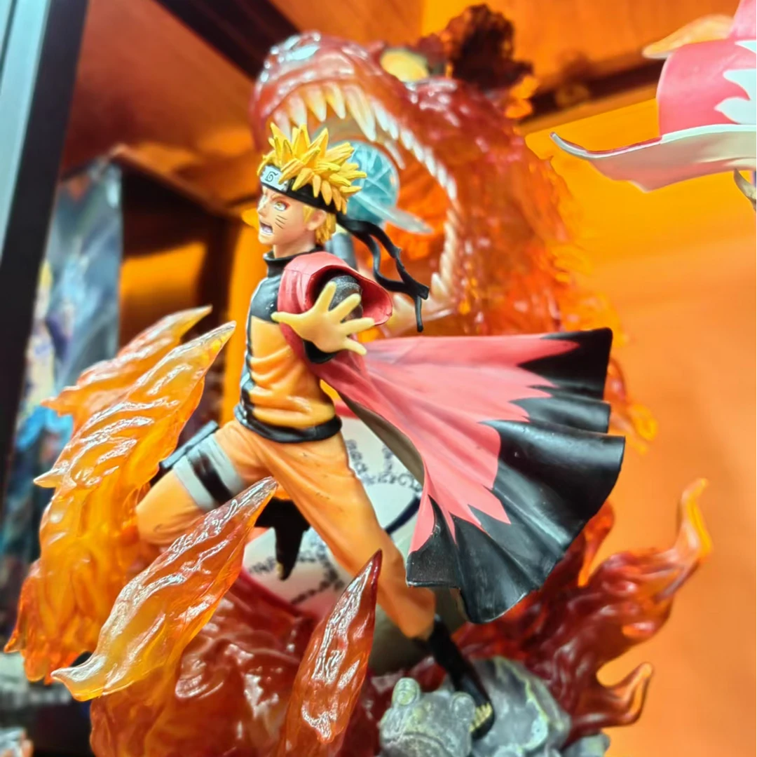 火影忍者 cs七代鸣人 手办模玩摆件高约25厘米