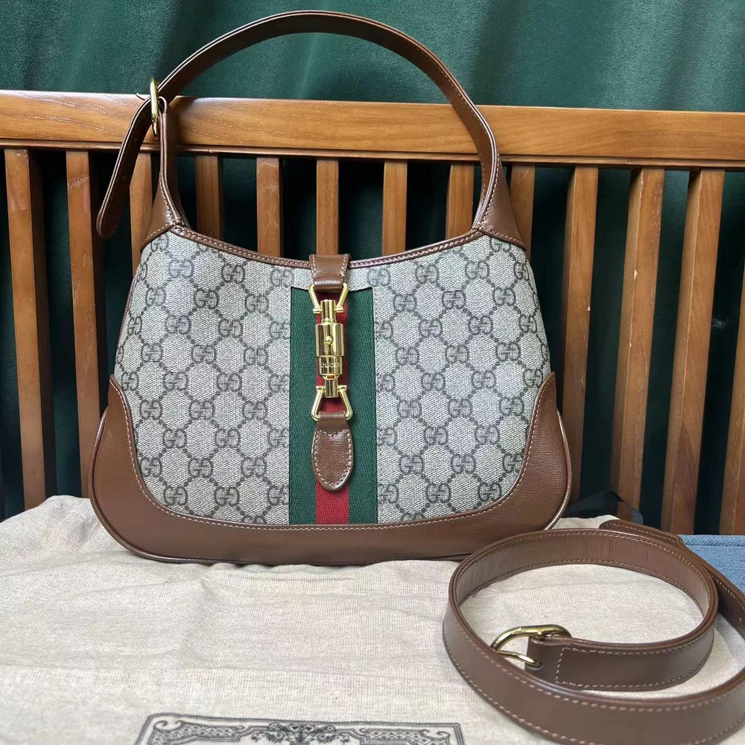 99新 GUCCI/古驰 jackie中号 1961腋下斜跨包