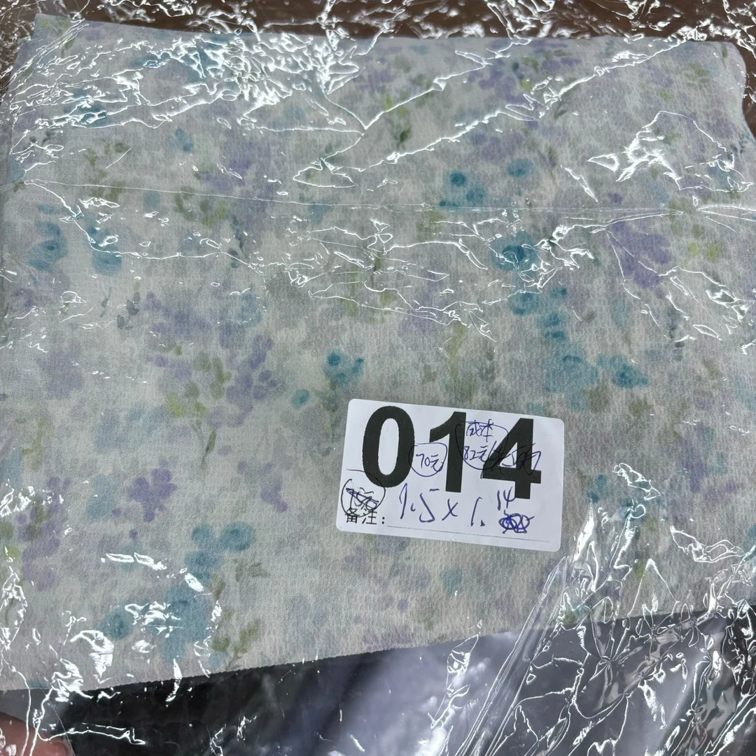 精品零料桑蚕丝泡泡纱1.5*1.14 编号014