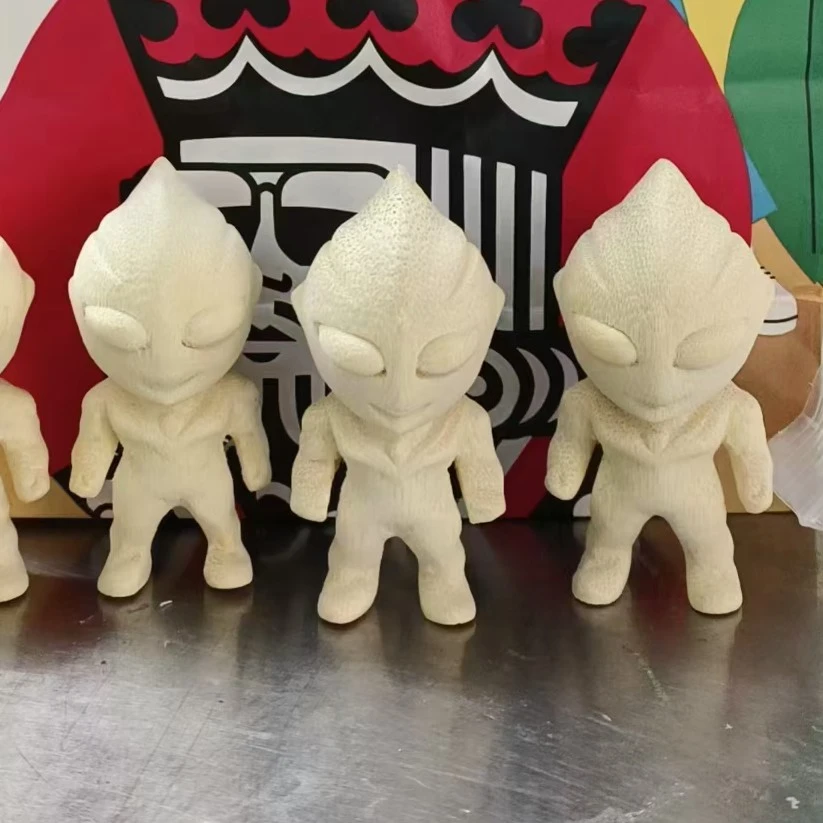 【奥特曼】 网红爆款创意 手把件金丝竹雕刻实心竹摆件儿童礼物