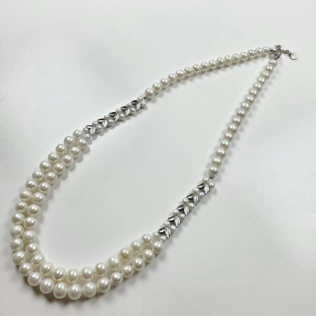 非金属仿珍珠项链 T853【赵小姐】轻奢气质百搭款白色项链