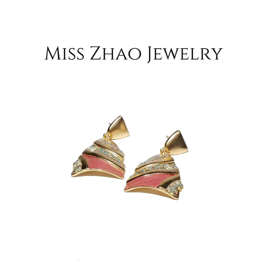 铜合金耳饰 R213【赵小姐】轻奢气质铜合金耳坠