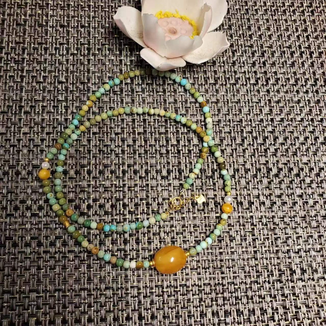 【赵小姐】A77时尚蜜蜡项链