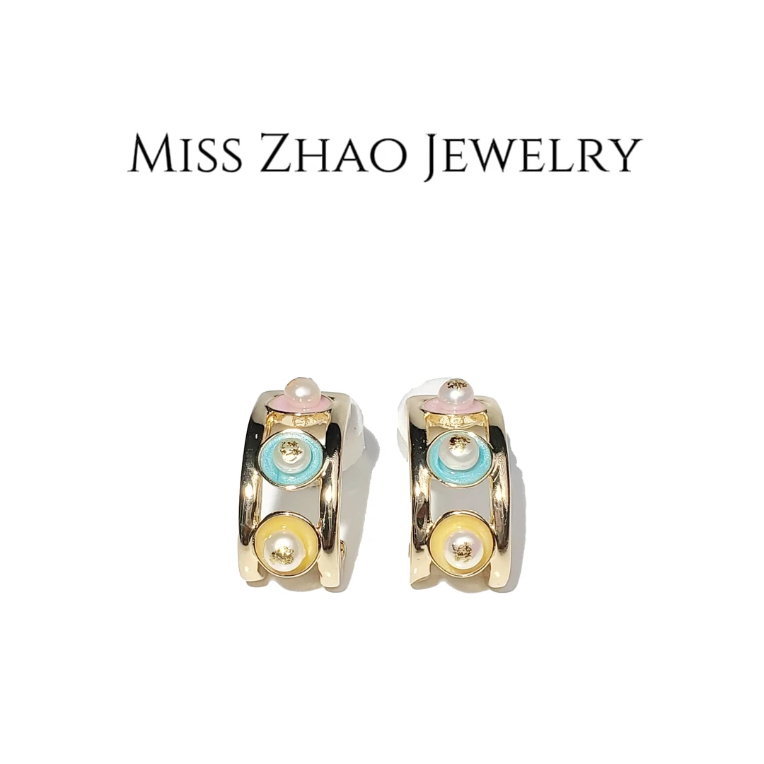 铜合金耳饰 R188【赵小姐】轻奢气质铜合金耳饰