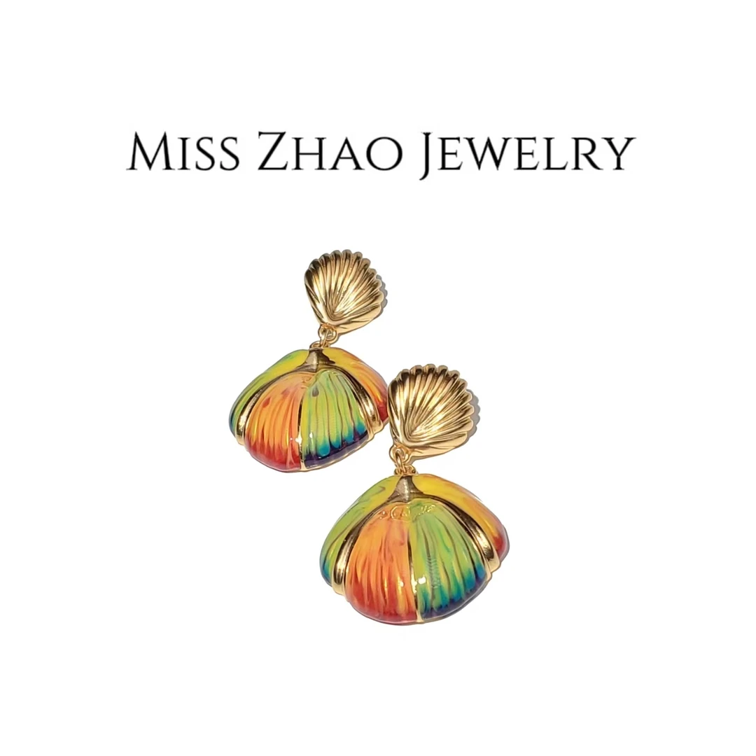 铜合金耳饰 T67【赵小姐】轻奢气质铜合金耳饰