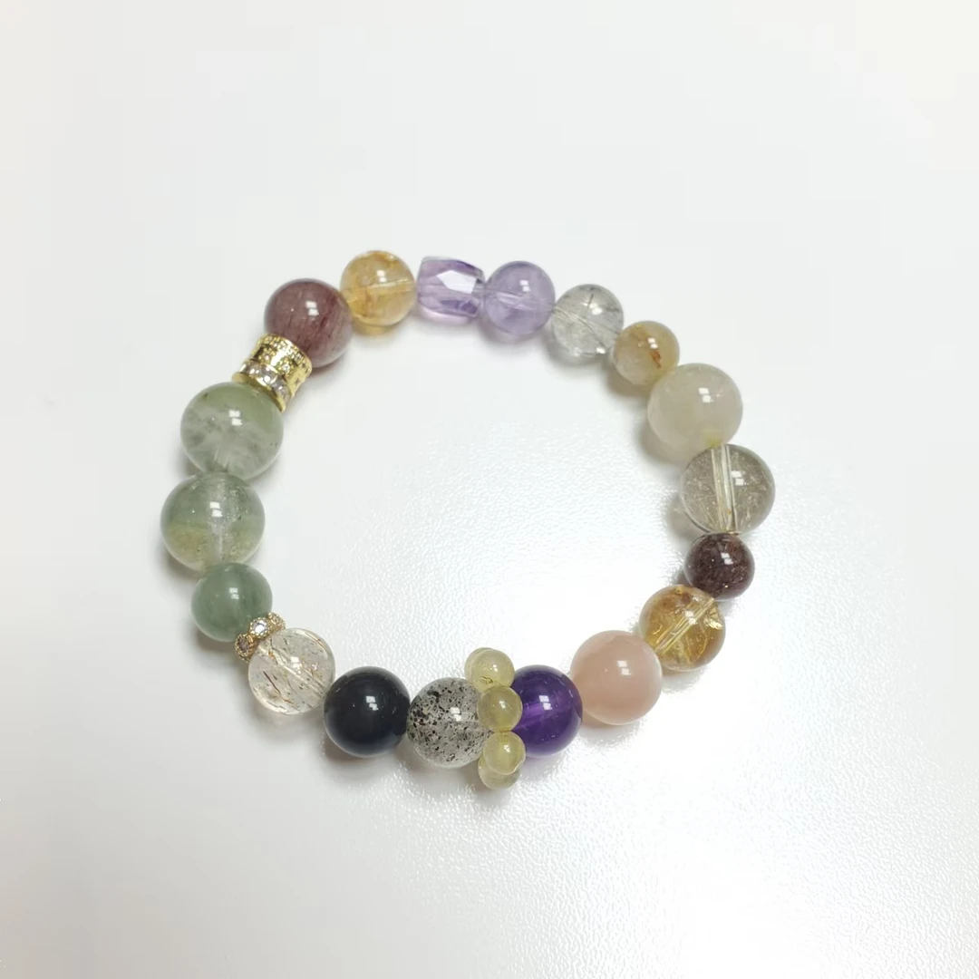 Q24【赵小姐】设计款多宝水晶手链多样性发其一