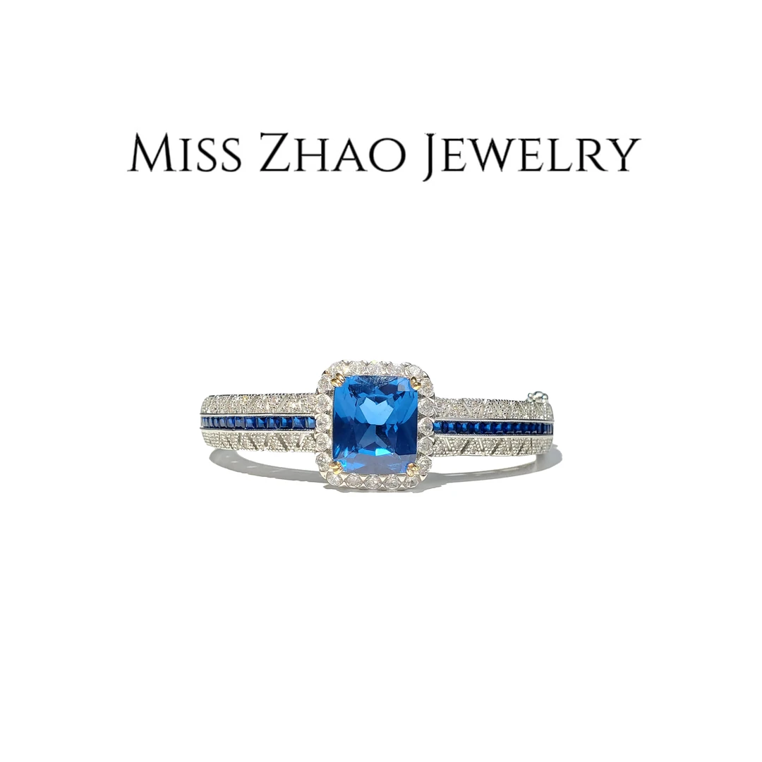 铜合金合成锆石手镯 T220【赵小姐】铜合金合成锆石手镯