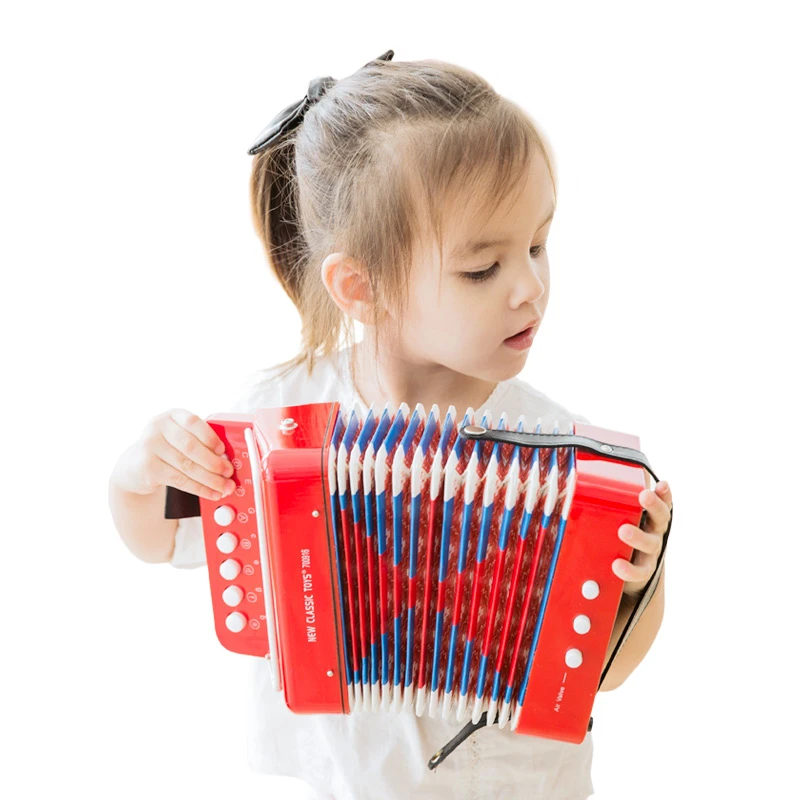荷兰儿童手风琴玩具可弹奏乐器初学者学习男女孩音乐演奏科学实验