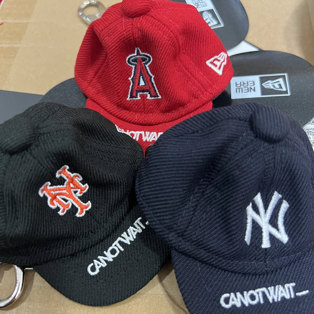 New Era纽亦华新款MLB系列/NE钥匙扣系列男女时尚迷你帽子挂件潮