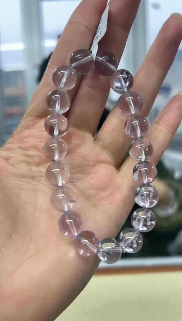 【闪购商品】水晶手链未镶嵌YW1299紫晶手链10+