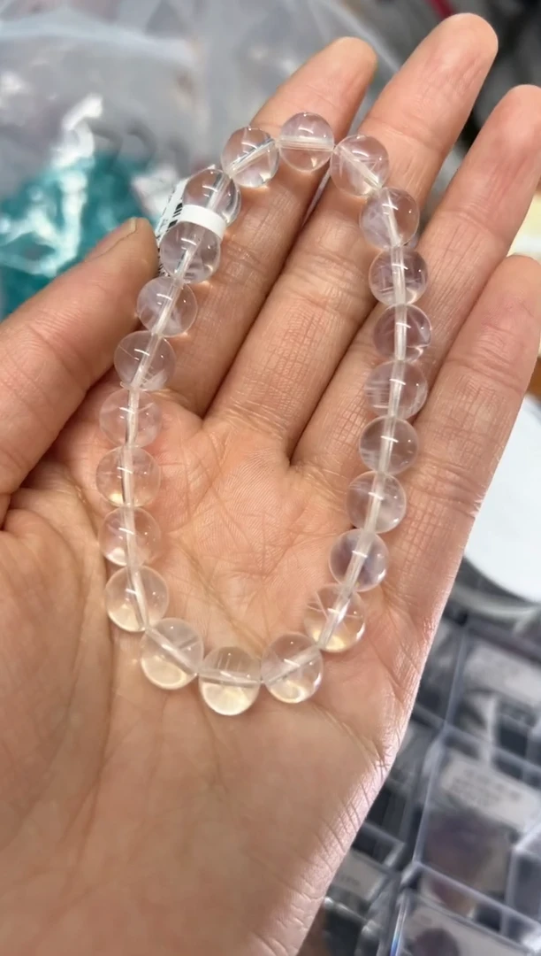 【闪购商品】水晶手链未镶嵌YW1124蓝针手链8+