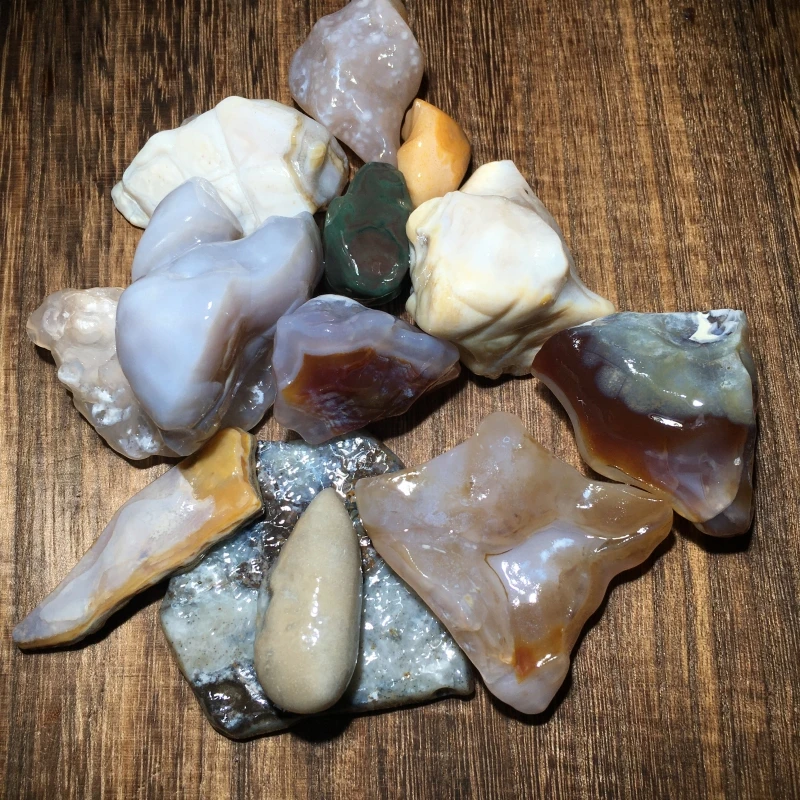 明子赏石阿拉善戈壁天然银根原石异形复古茶室雅玩