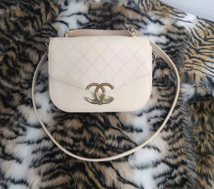 95新 Chanel/香奈儿 茉上/白色古巴系列