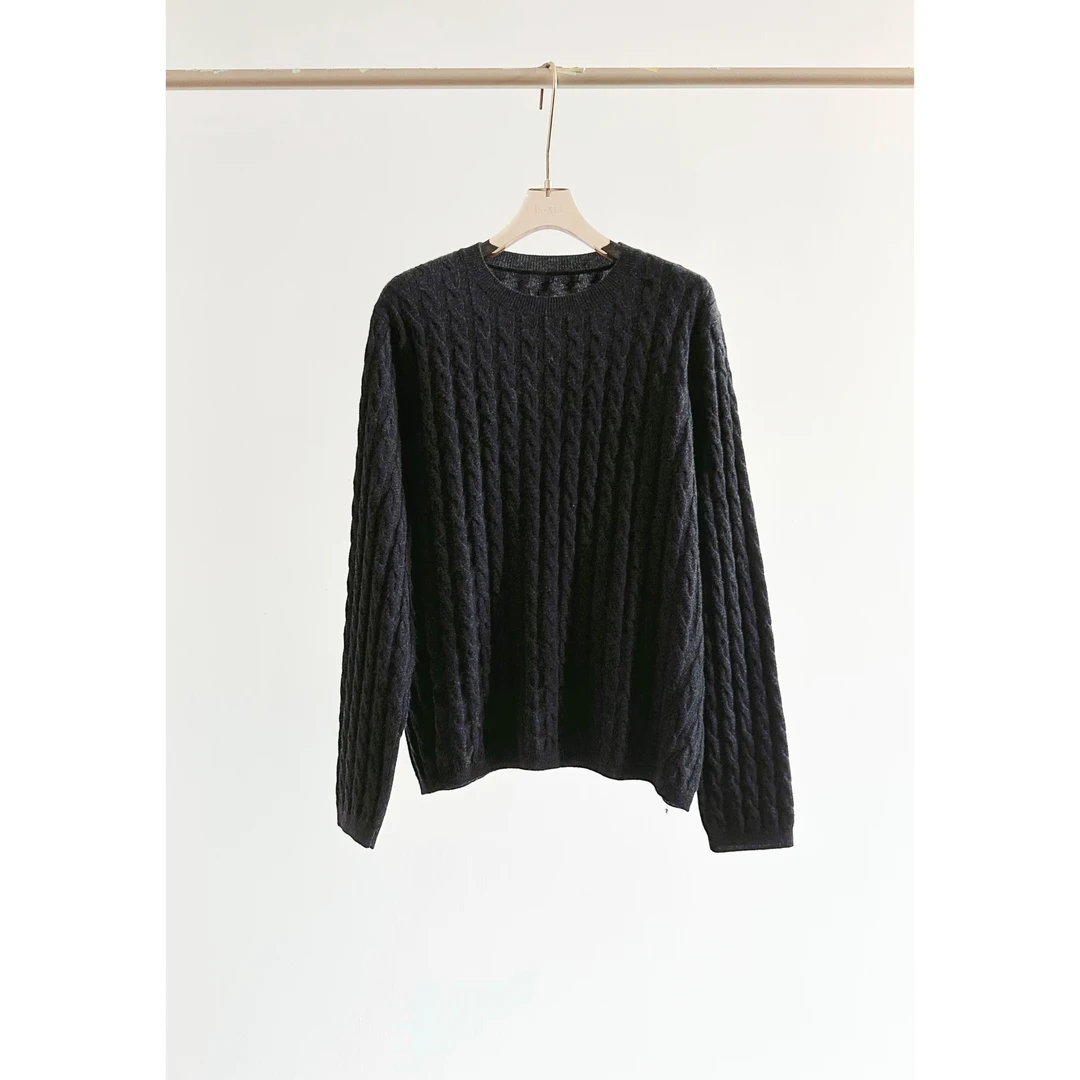 【真爱至上2.0】T家经典款！时髦百搭柔软纯羊毛毛衣长袖 23CY110