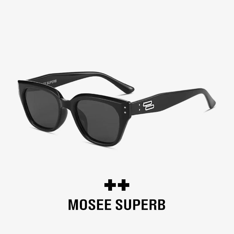 MOSEE SUPERB墨镜男款开车防紫外线街拍小框太阳眼镜女礼物防晒