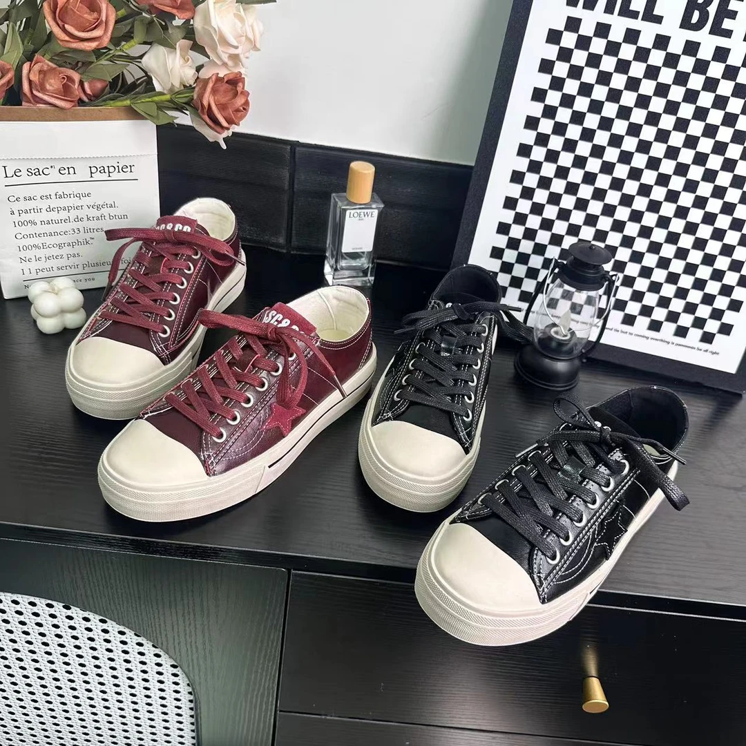 秋冬新品经典时尚百搭休闲女鞋软底气质防滑冷粘工艺5996//XMQ